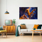COSMIC DREAMSCAPE Peel and Stick Horizontal Poster