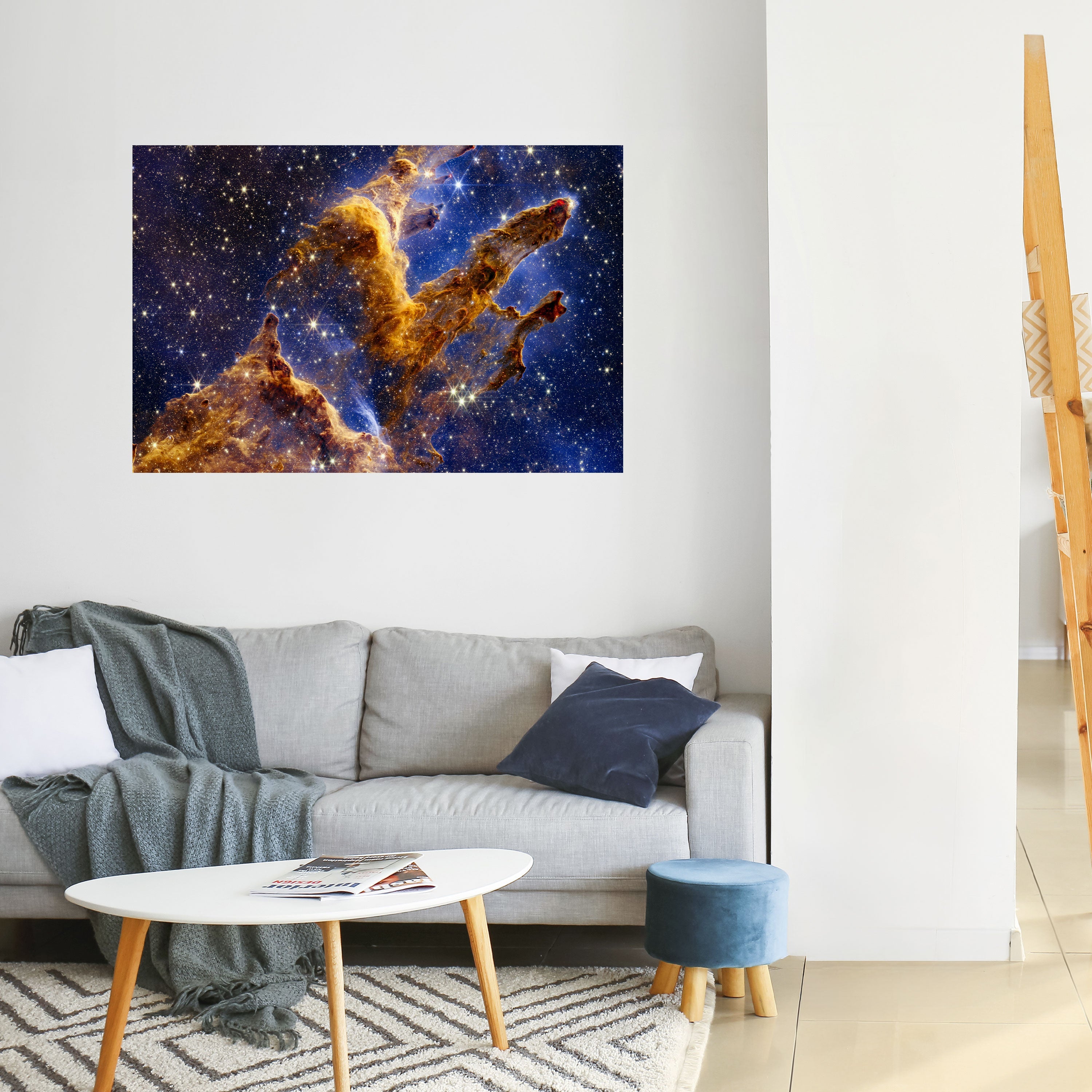 COSMIC DREAMSCAPE Peel and Stick Horizontal Poster
