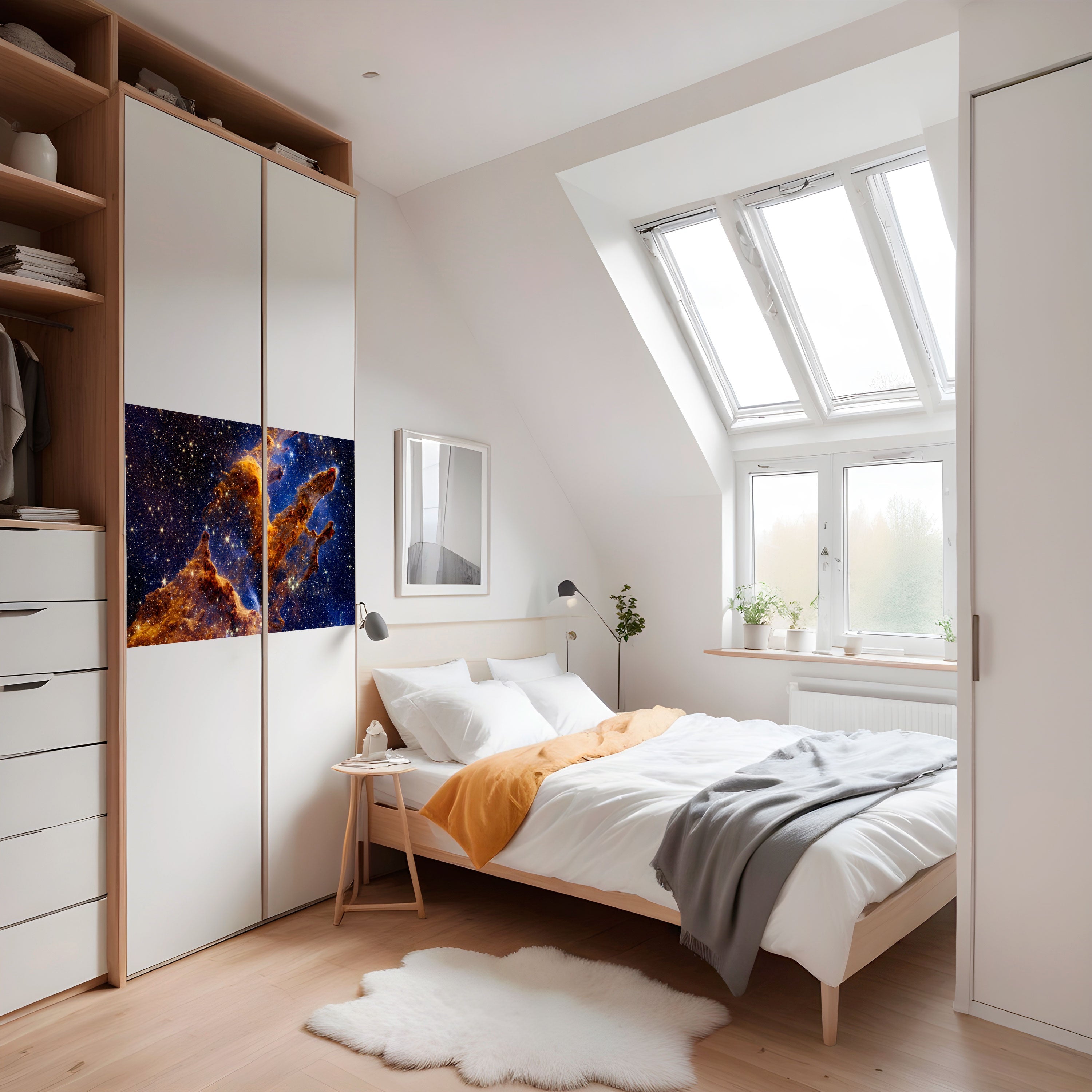 COSMIC DREAMSCAPE Peel and Stick Horizontal Poster