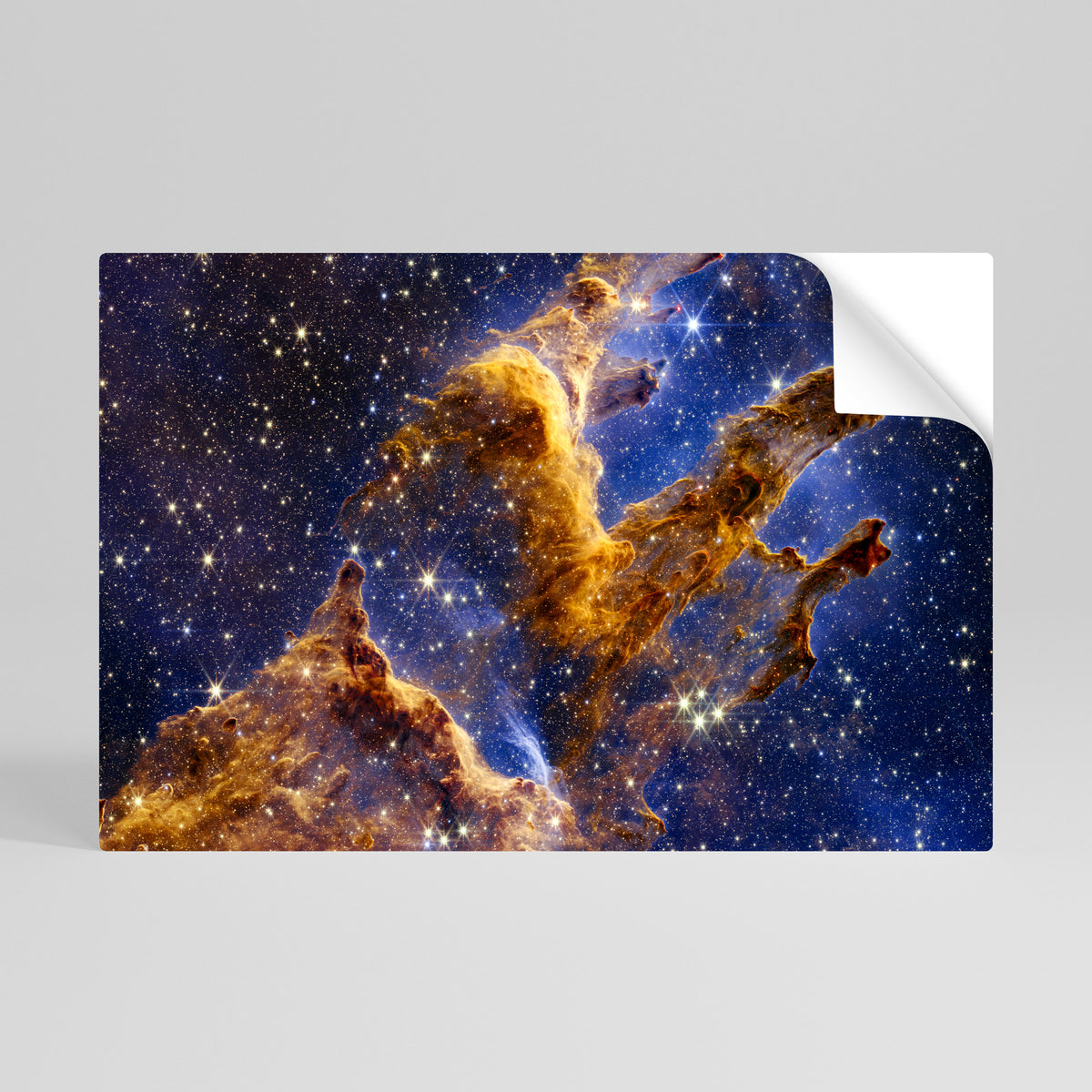 COSMIC DREAMSCAPE Póster Autocolante Horizontal