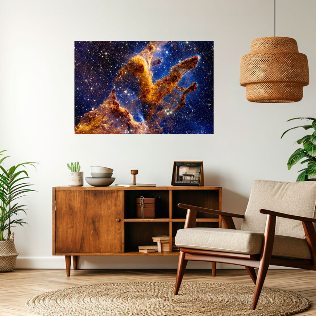 COSMIC DREAMSCAPE Peel and Stick Horizontal Poster