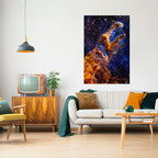 COSMIC DREAMSCAPE Peel and Stick Vertical Poster