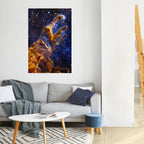COSMIC DREAMSCAPE Peel and Stick Vertical Poster