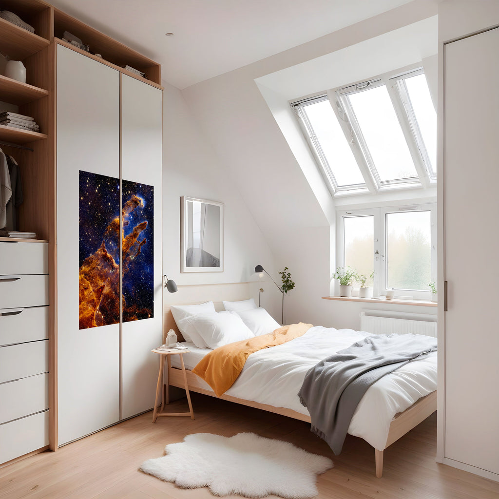 COSMIC DREAMSCAPE Peel and Stick Vertical Poster