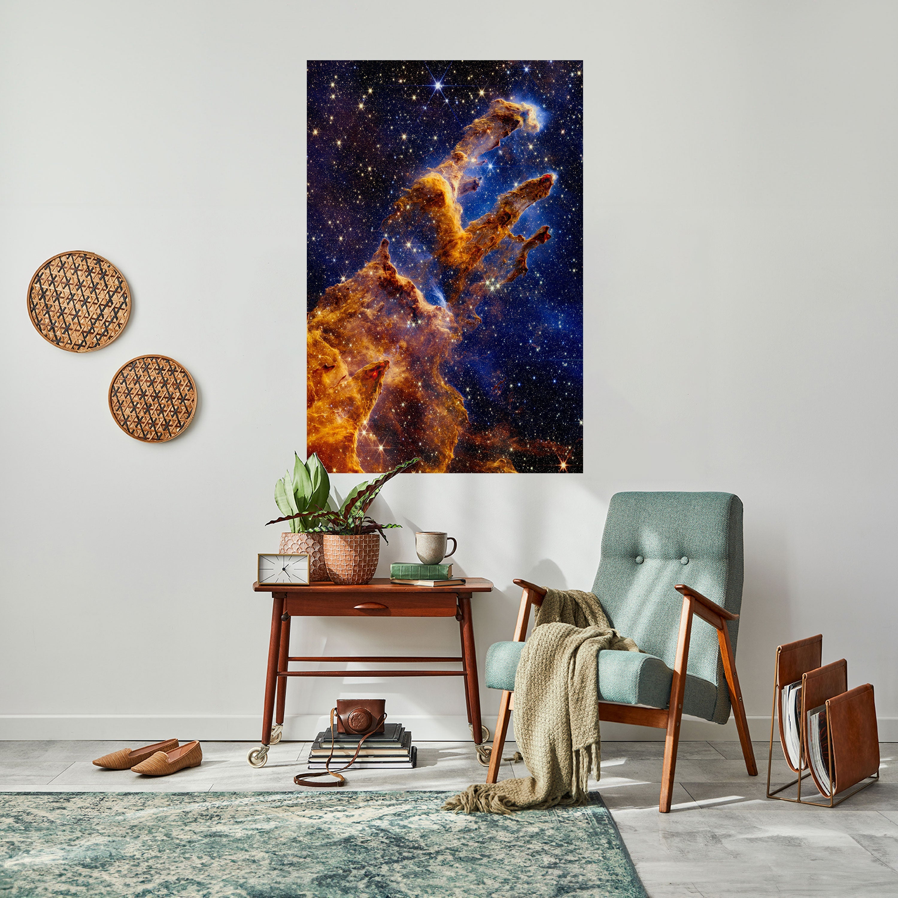 COSMIC DREAMSCAPE Peel and Stick Vertical Poster