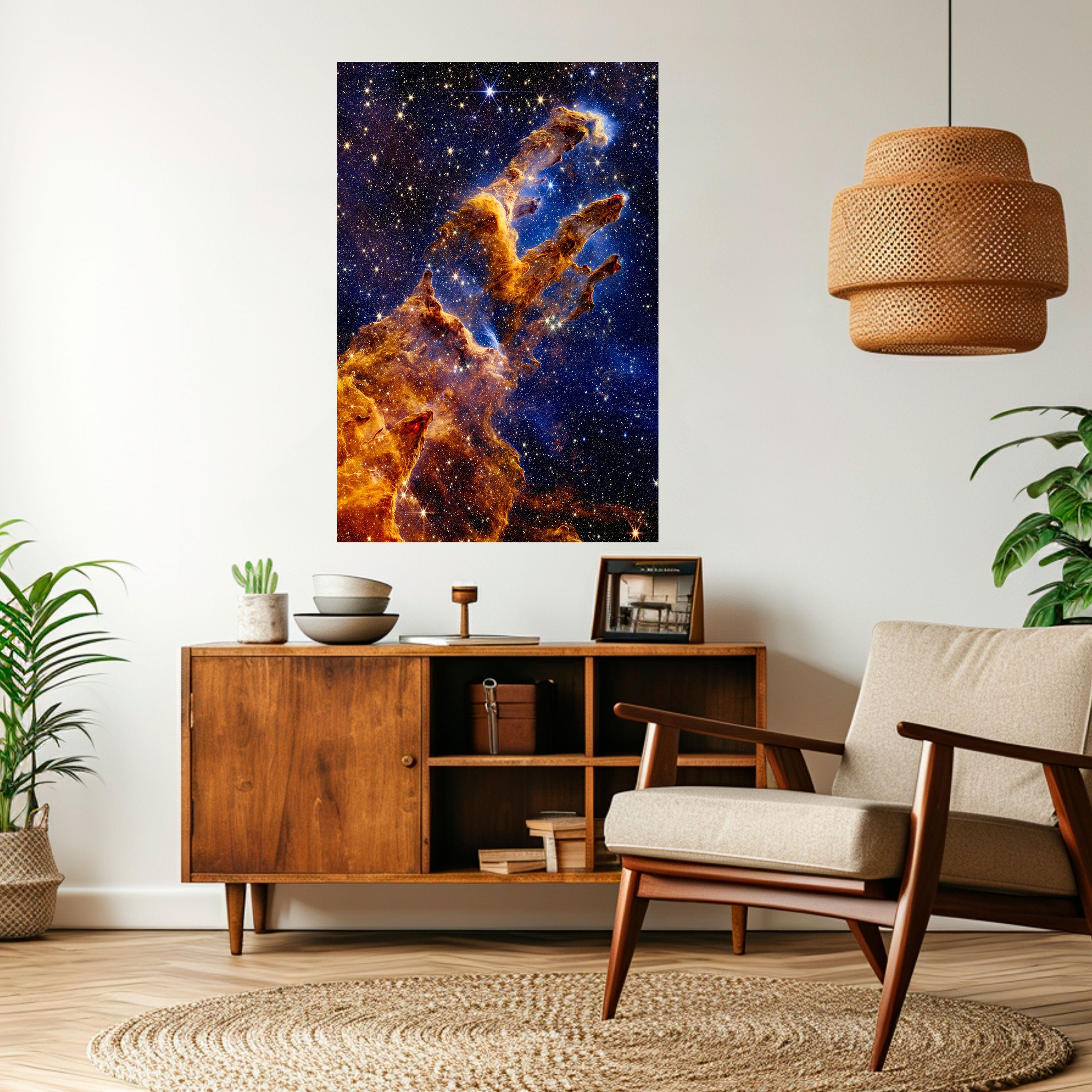 COSMIC DREAMSCAPE Peel and Stick Vertical Poster