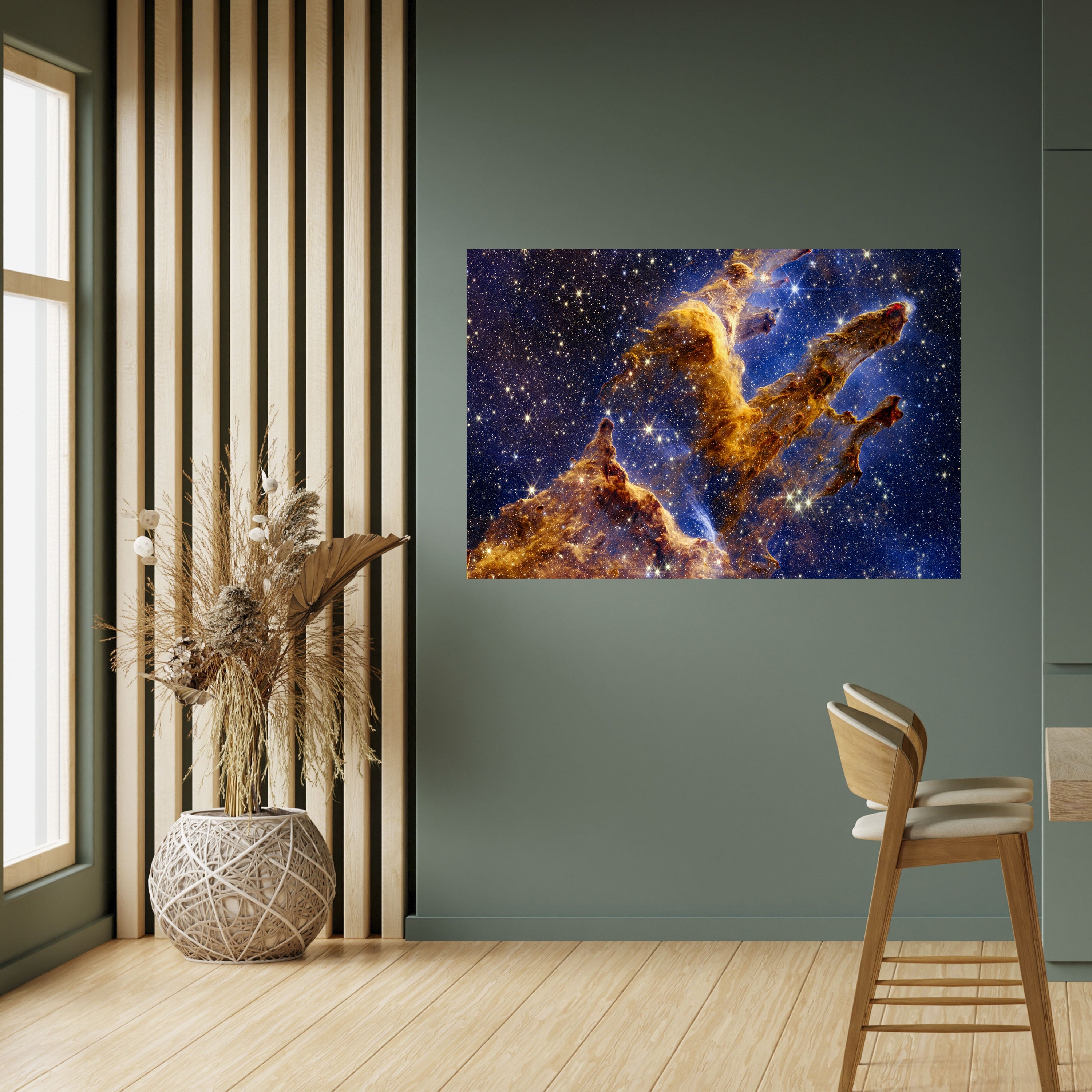COSMIC DREAMSCAPE Peel and Stick Horizontal Poster