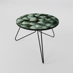 TEXTURED GREEN TIDBITS Coffee Table