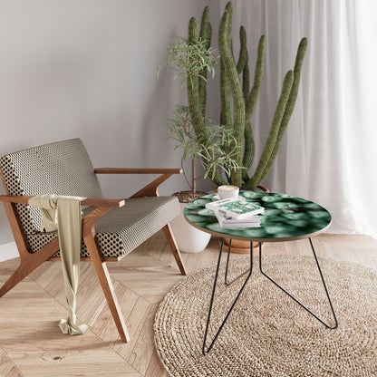 TEXTURED GREEN TIDBITS Coffee Table