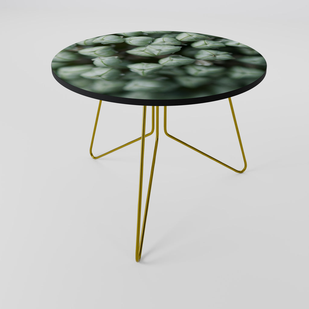TEXTURED GREEN TIDBITS Coffee Table