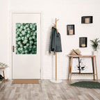 TEXTURED GREEN TIDBITS Peel and Stick Vertical Poster