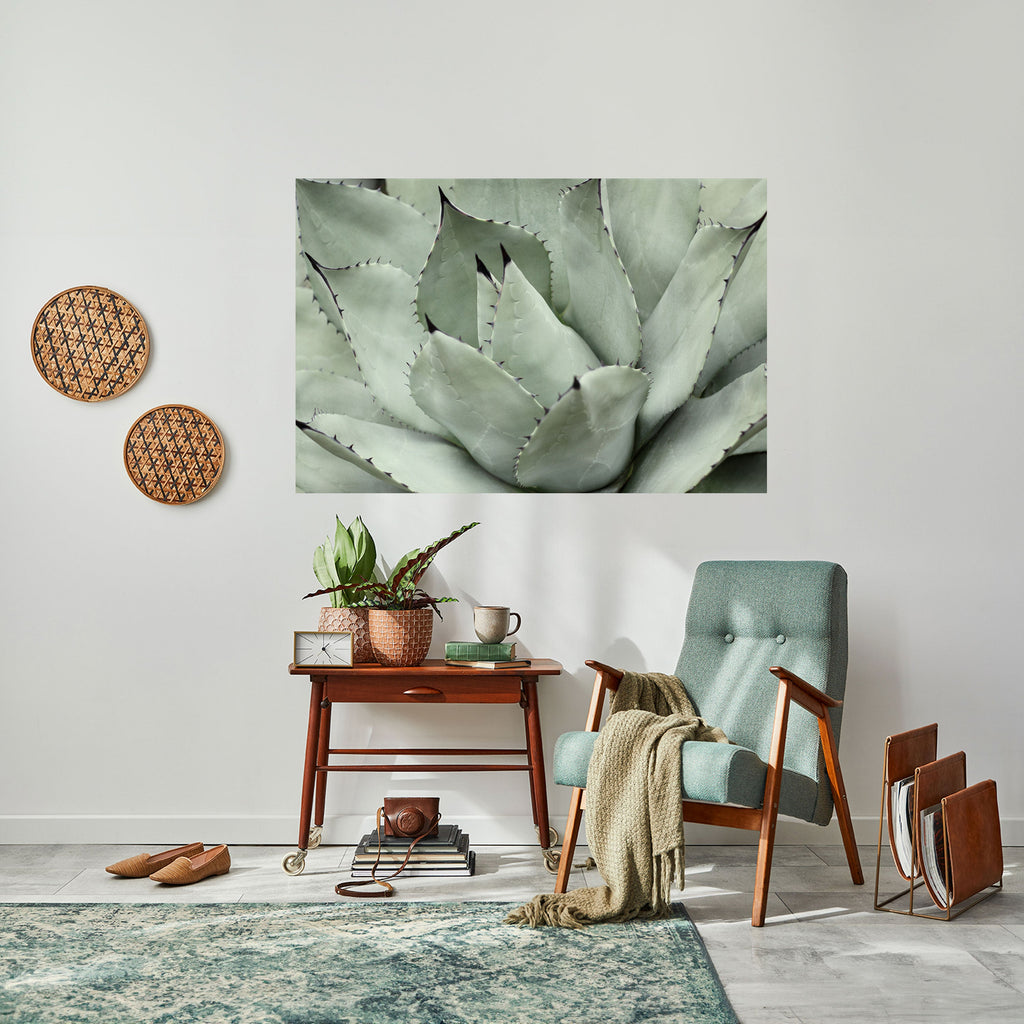 MYSTICAL SUCCULENT DREAM Peel and Stick Horizontal Poster