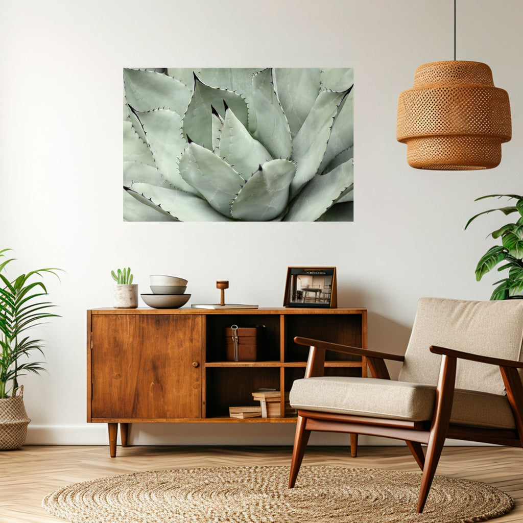 MYSTICAL SUCCULENT DREAM Peel and Stick Horizontal Poster