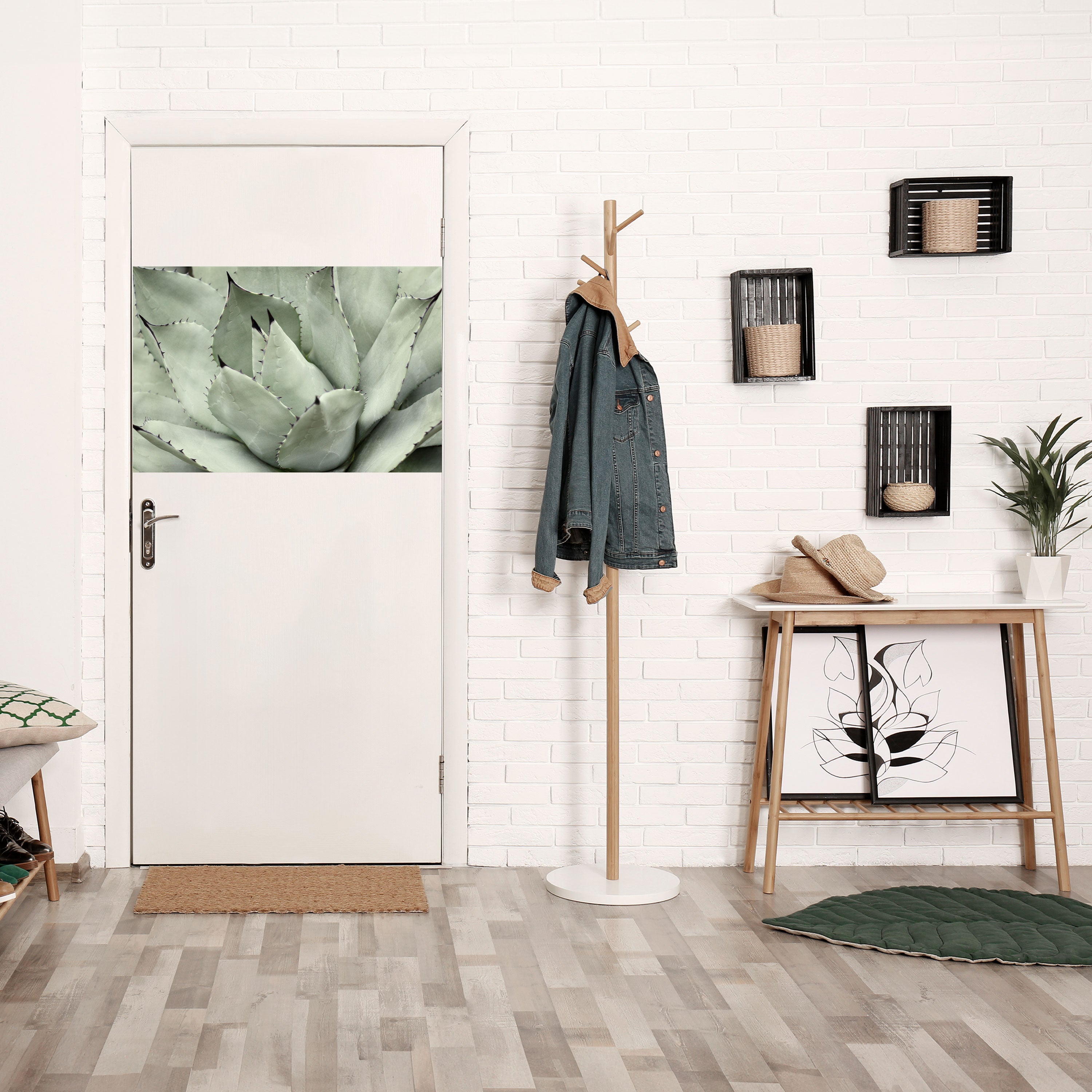 MYSTICAL SUCCULENT DREAM Peel and Stick Horizontal Poster