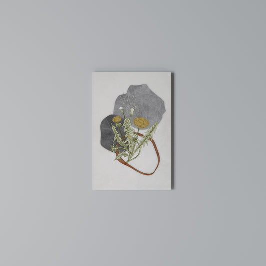 DANDELION RING Quadro em tela vertical