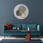 DANDELION RING Quadro Redondo Decorativo