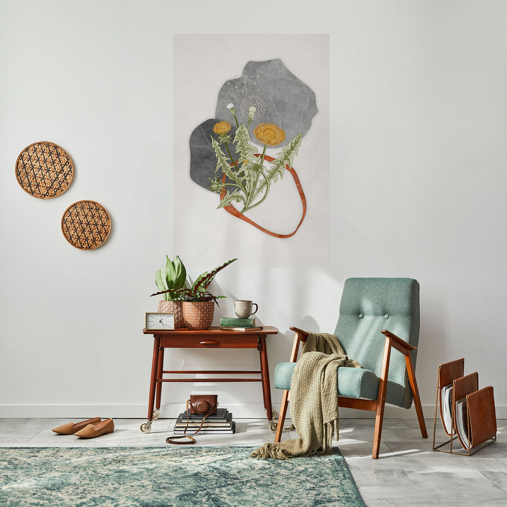 DANDELION RING Peel and Stick Vertical Poster