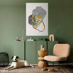 DANDELION RING Peel and Stick Vertical Poster