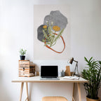 DANDELION RING Peel and Stick Vertical Poster