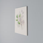 SERENE LEAF SONG Quadro em tela vertical