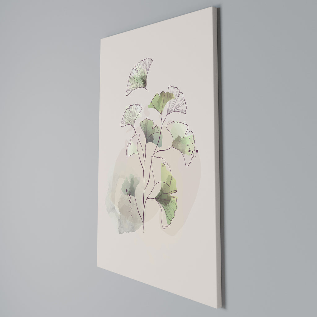 FOLIAGE REVERIE Vertical Canvas Print
