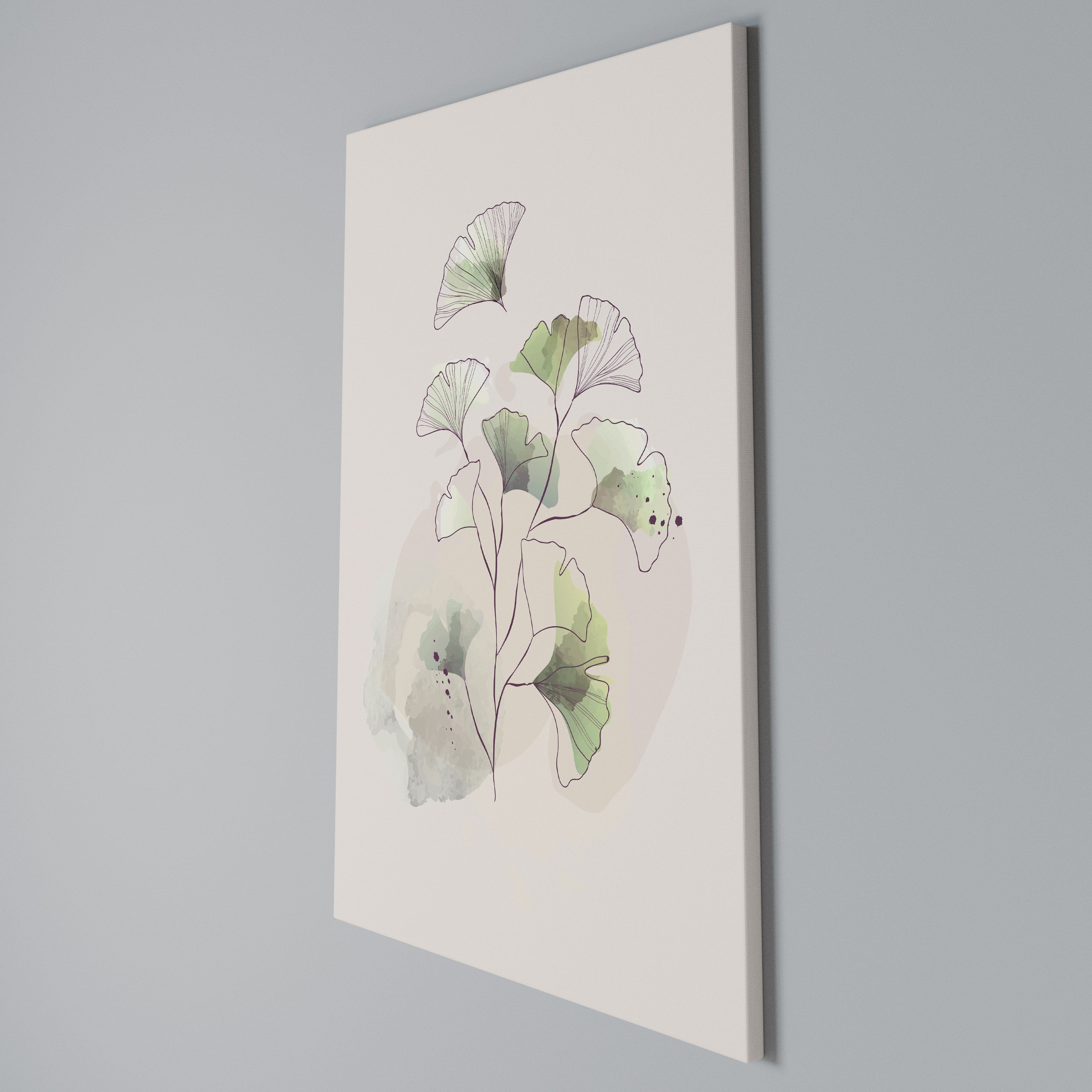 FOLIAGE REVERIE Quadro em tela vertical