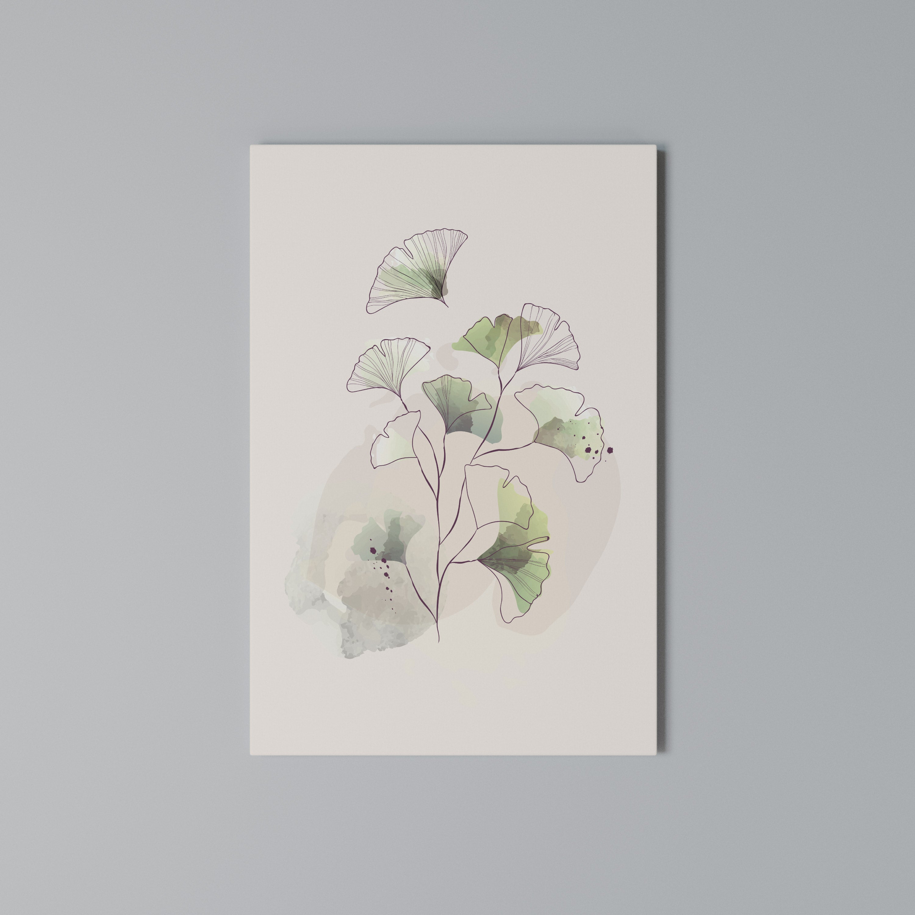 FOLIAGE REVERIE Quadro em tela vertical