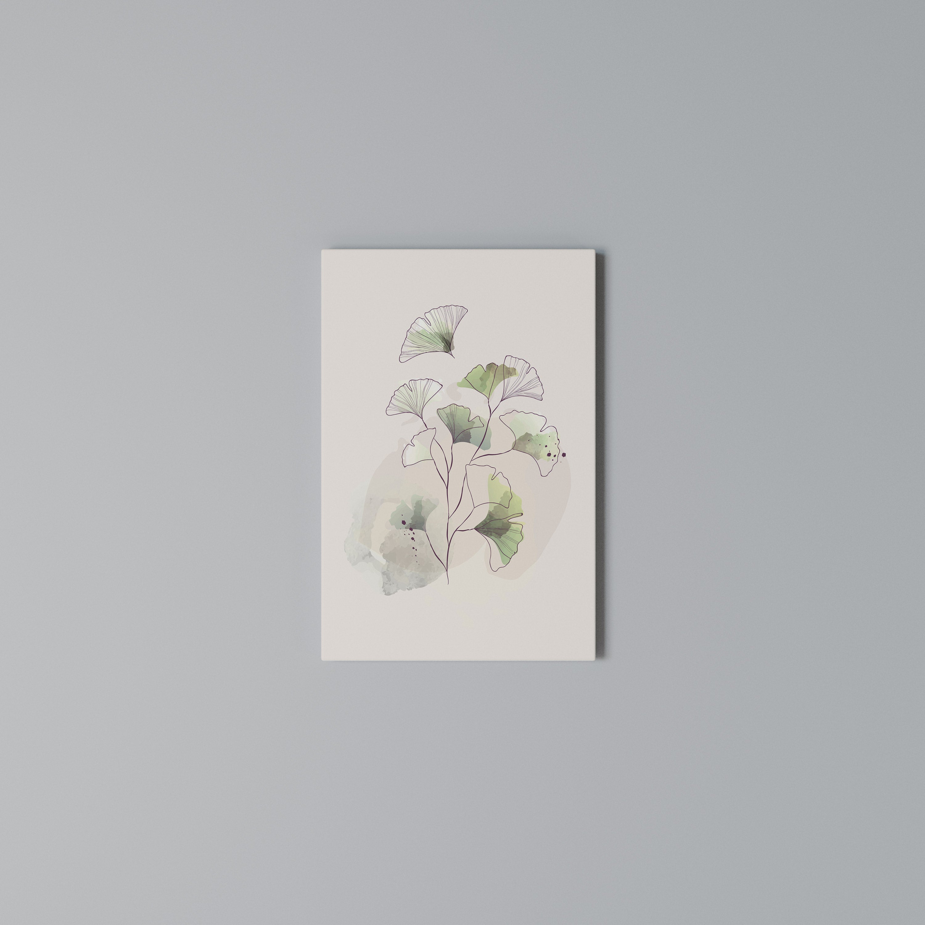 FOLIAGE REVERIE Quadro em tela vertical