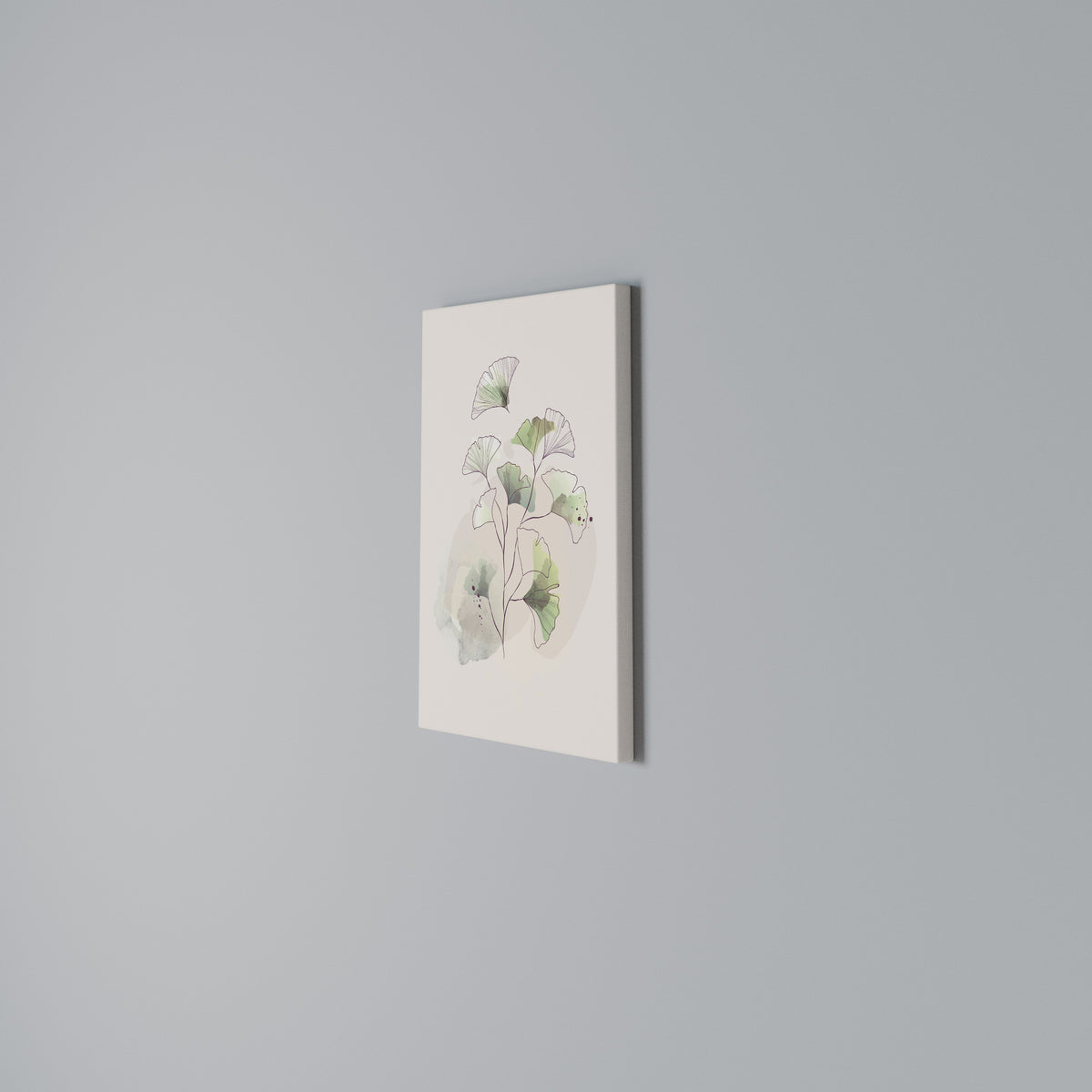 FOLIAGE REVERIE Vertical Canvas Print