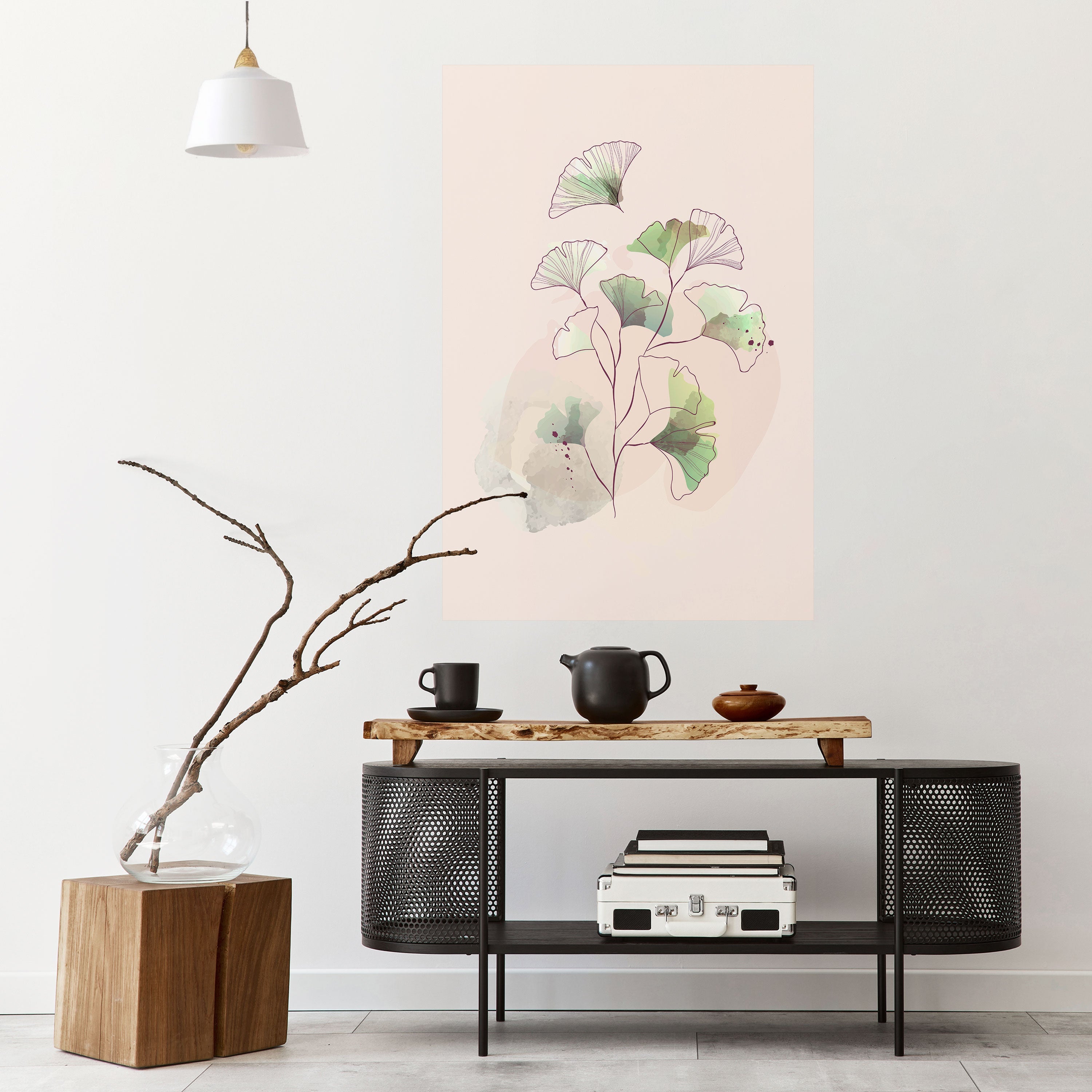 FOLIAGE REVERIE Poster Vertical Autocolante