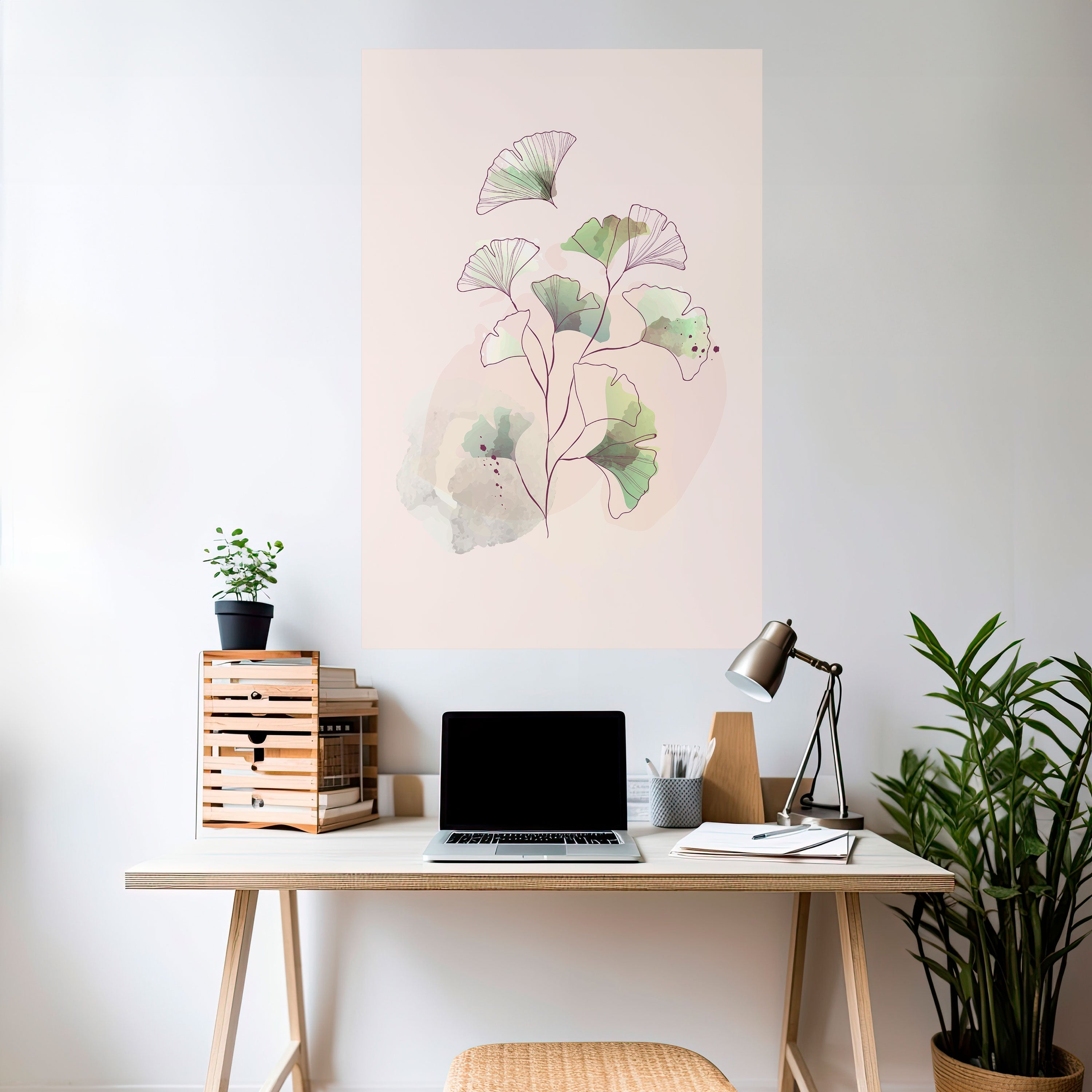 FOLIAGE REVERIE Poster Vertical Autocolante