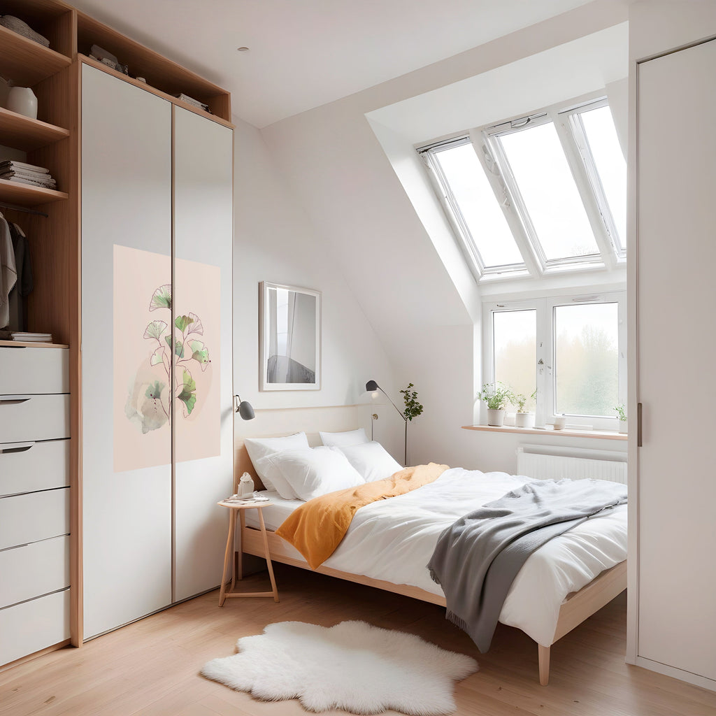 FOLIAGE REVERIE Poster Vertical Autocolante