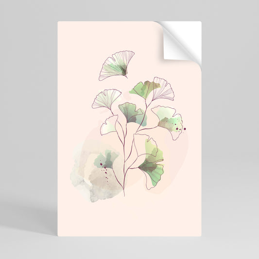 FOLIAGE REVERIE Póster Autocolante Vertical
