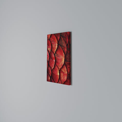RUBY PETAL DANCE Quadro em tela vertical