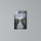 GAZE INTO STILLNESS Quadro em tela vertical