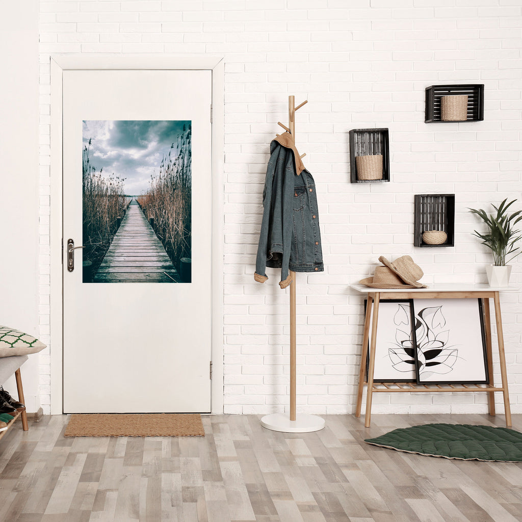 GAZE INTO STILLNESS Peel and Stick Vertical Poster