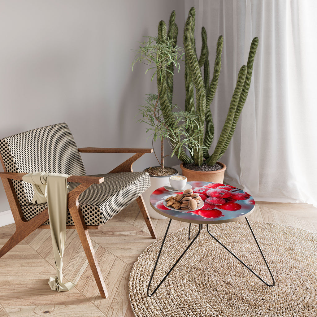 WINTER'S CRIMSON TREASURES Coffee Table