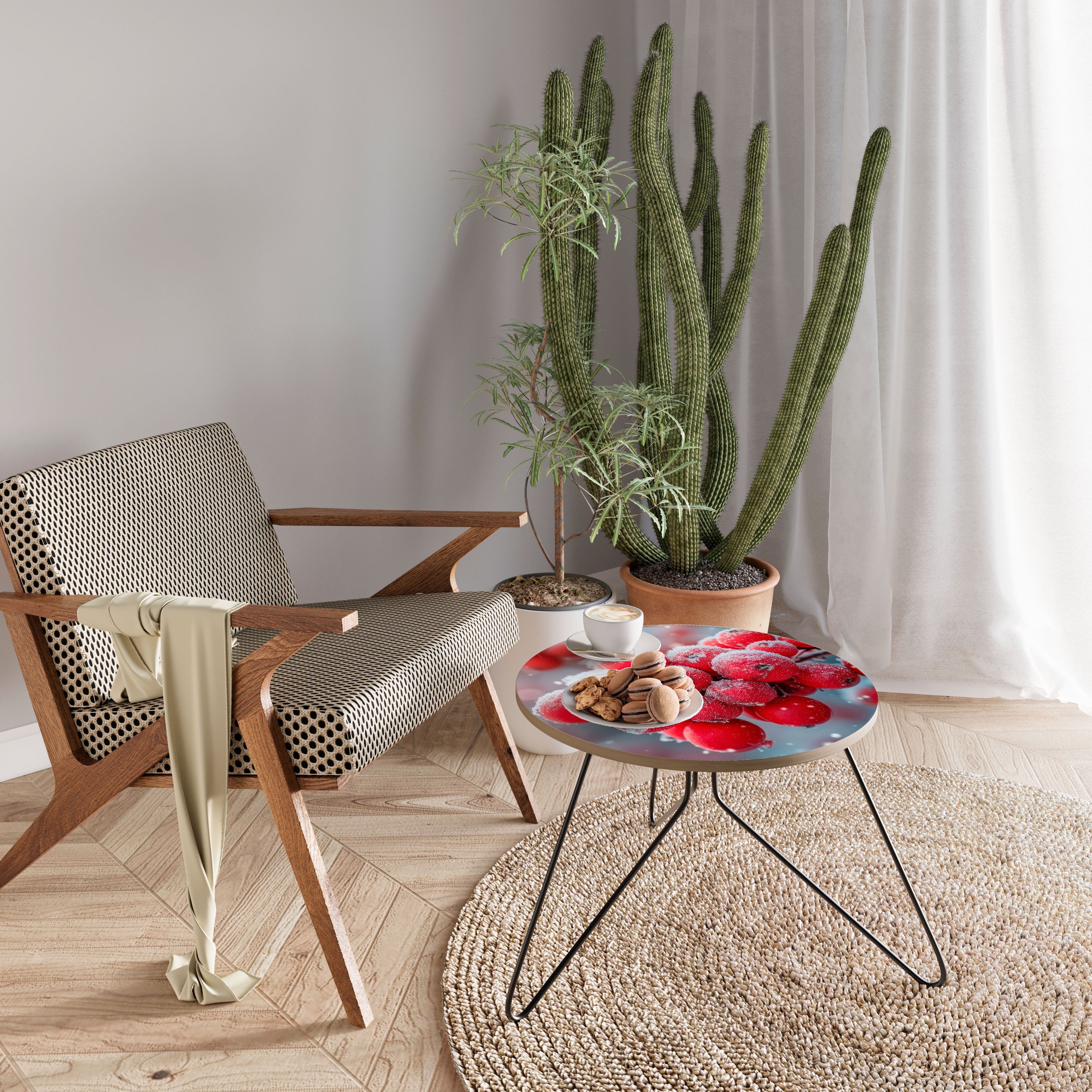 WINTER'S CRIMSON TREASURES Coffee Table 60