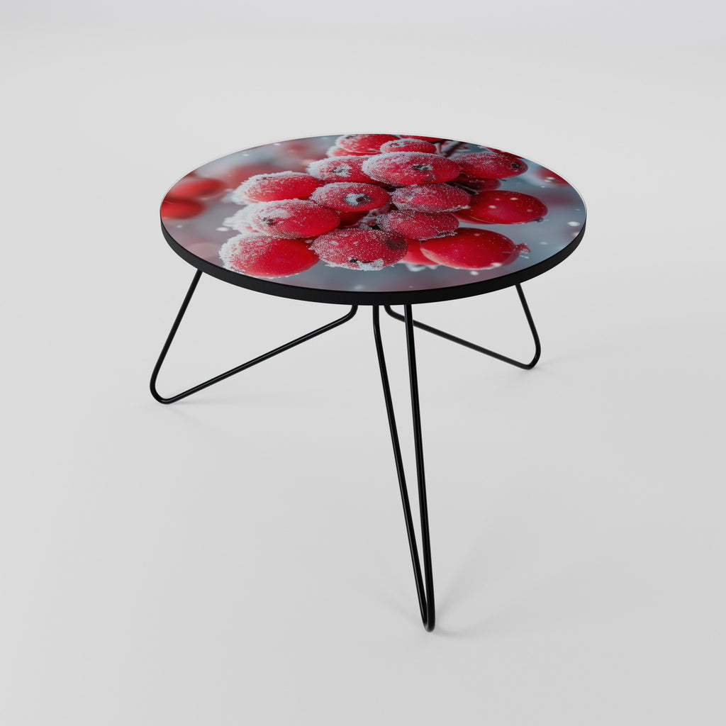 WINTER'S CRIMSON TREASURES Coffee Table