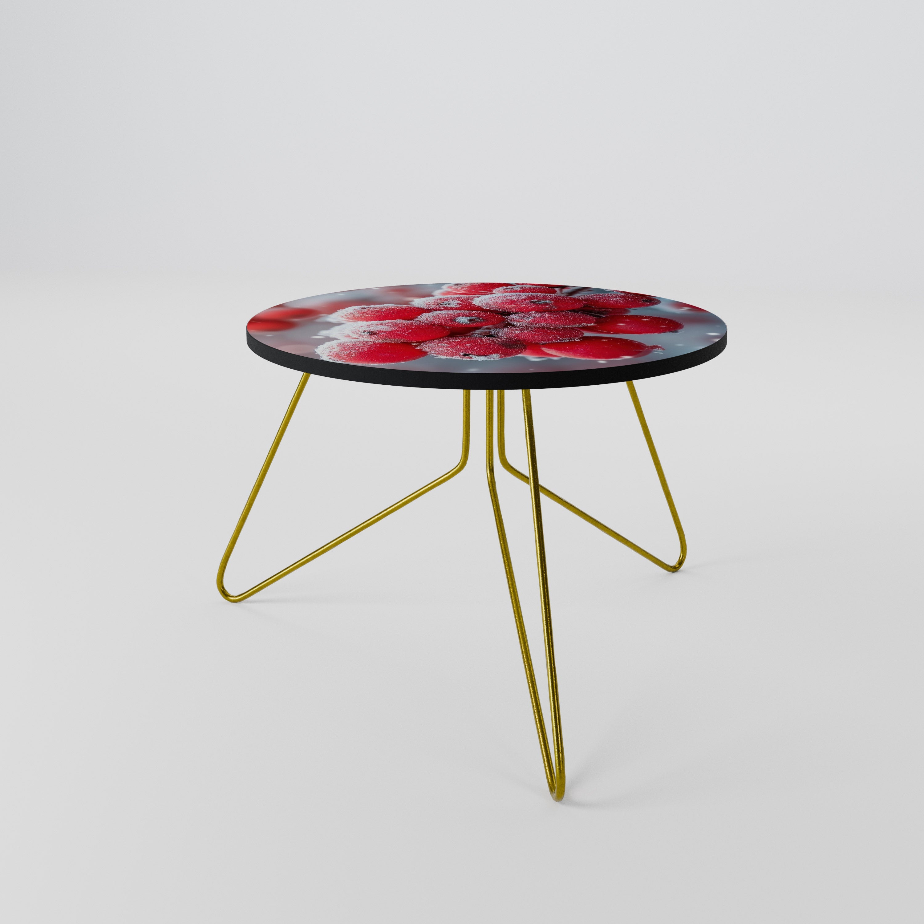 WINTER'S CRIMSON TREASURES Mesa de Centro 60