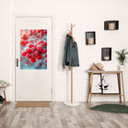 WINTER'S CRIMSON TREASURES Peel and Stick Vertical Poster