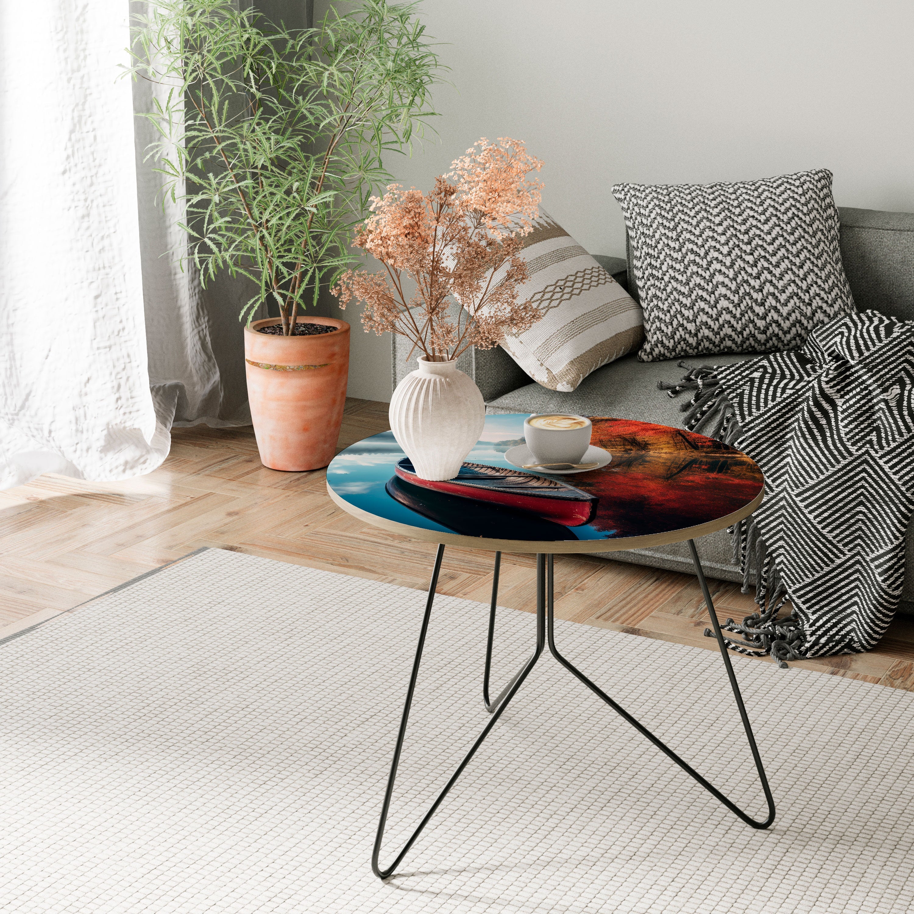 BOAT OF TRANQUILITY Mesa de Centro 69