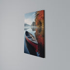BOAT OF TRANQUILITY Quadro em tela vertical