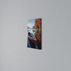 BOAT OF TRANQUILITY Quadro em tela vertical