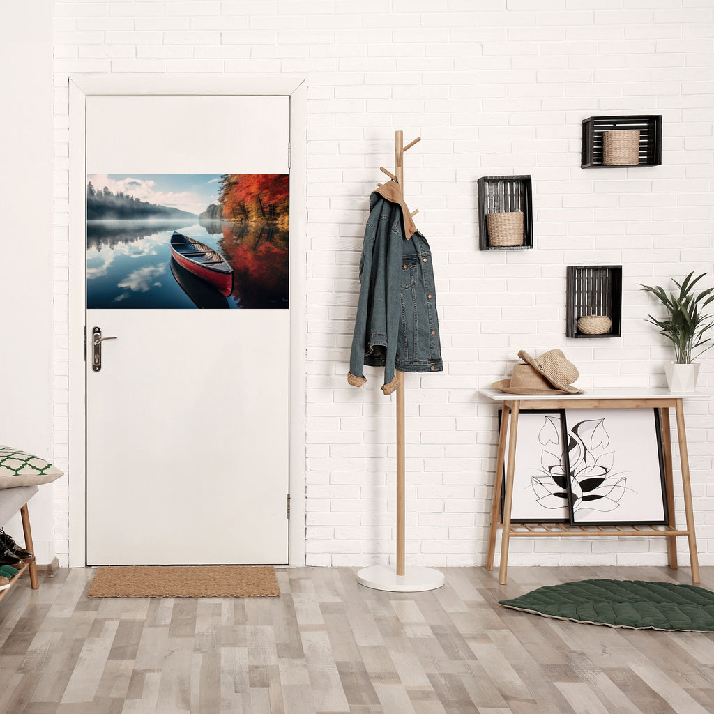 BOAT OF TRANQUILITY Peel and Stick Horizontal Poster