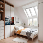 BOAT OF TRANQUILITY Peel and Stick Horizontal Poster