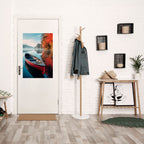 BOAT OF TRANQUILITY Peel and Stick Vertical Poster