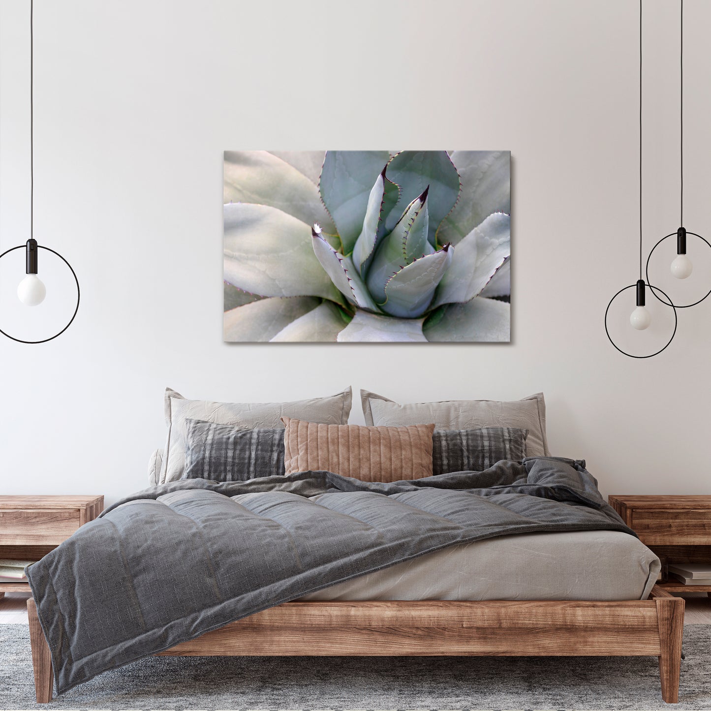 AGAVE ELEGANCE Horizontal Canvas Print