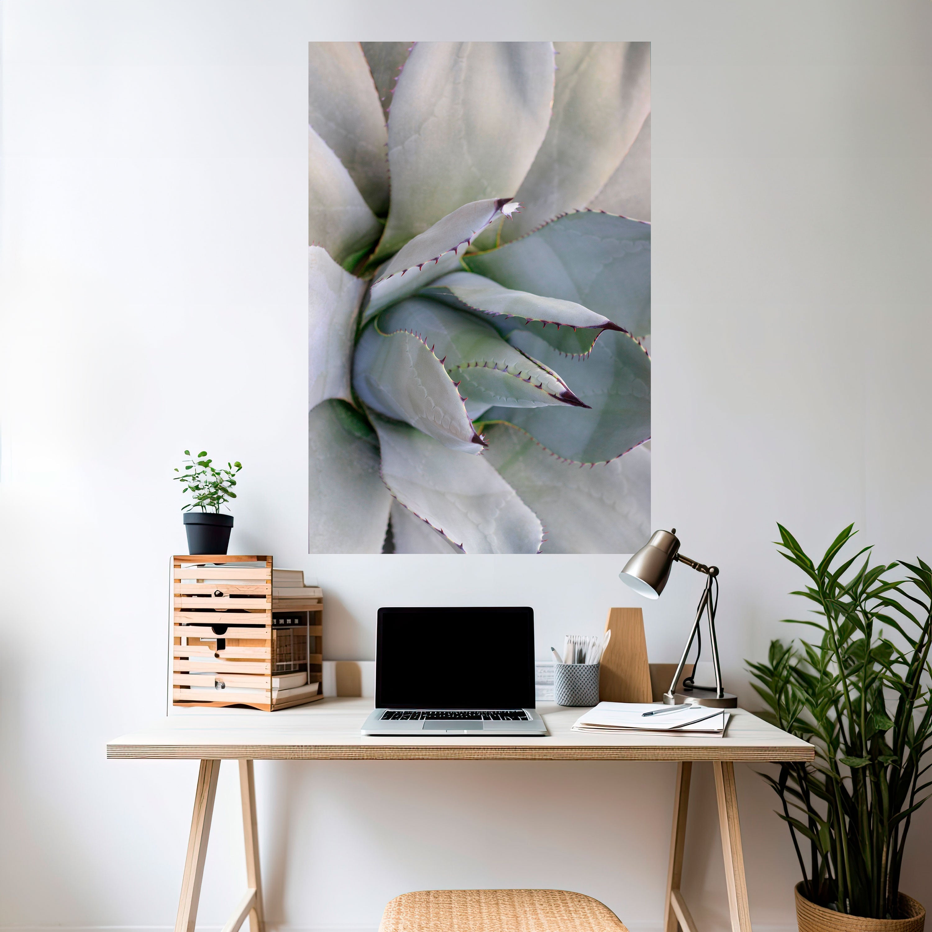 AGAVE ELEGANCE Poster Vertical Autocolante