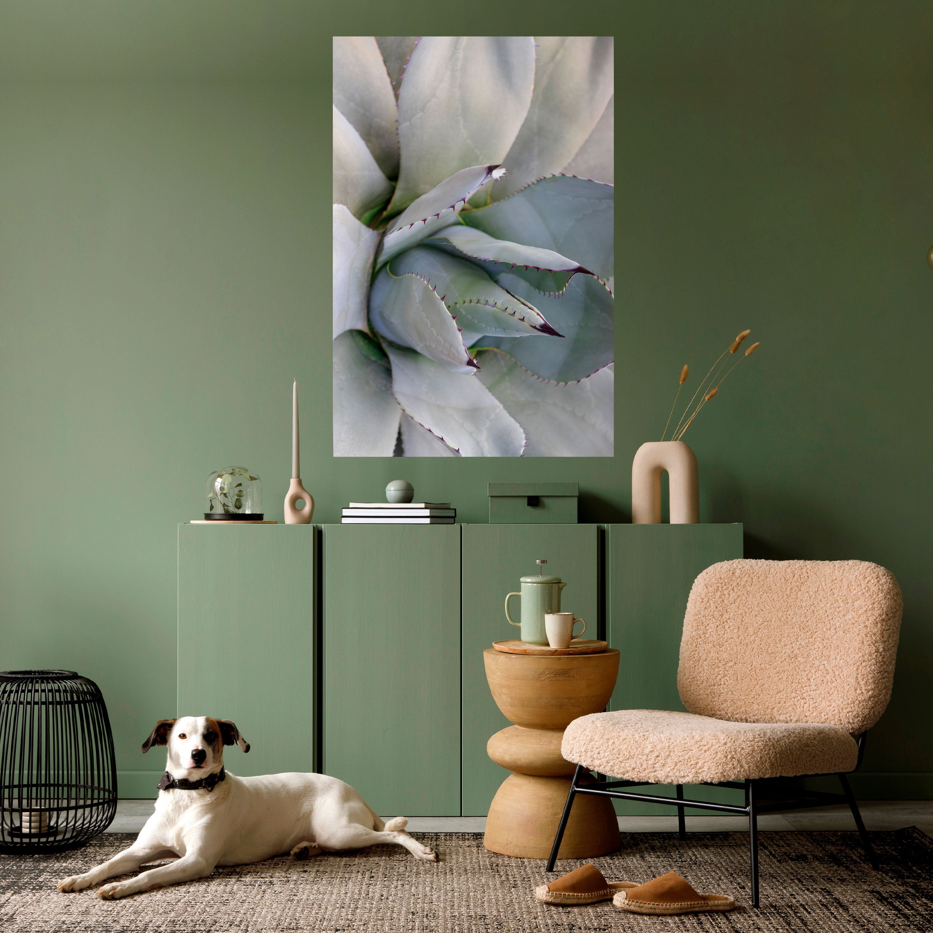 AGAVE ELEGANCE Poster Vertical Autocolante